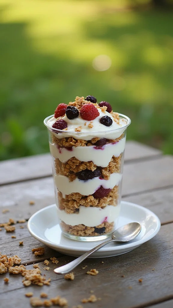 20 Easy Camping Breakfast Ideas That Require No Refrigeration - 20. Yogurt Parfaits 1