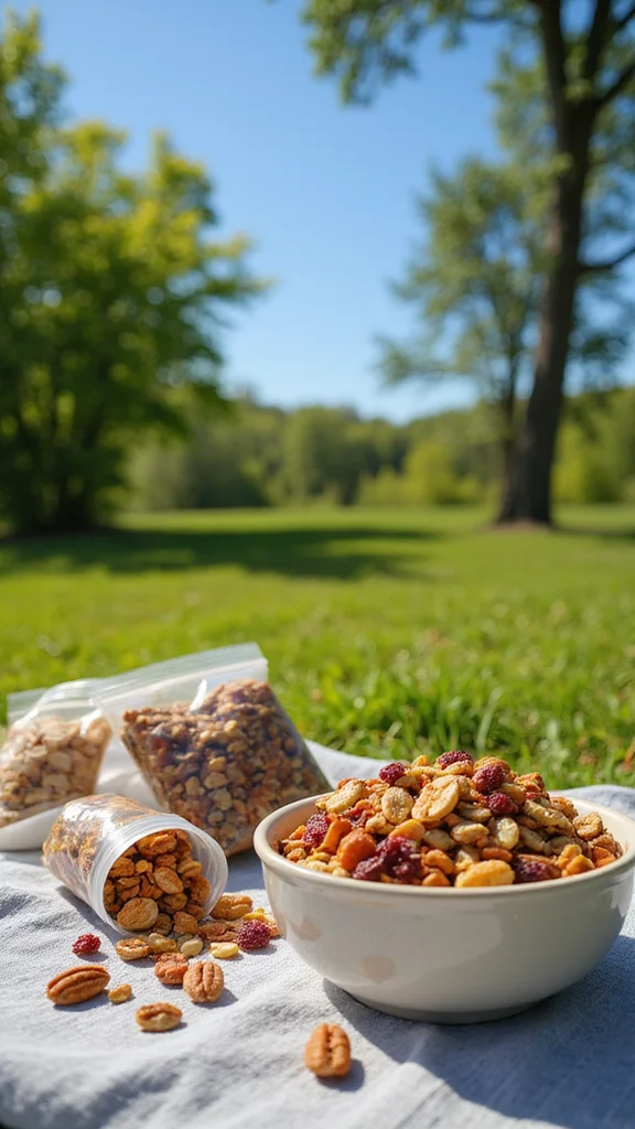 20 Easy Camping Breakfast Ideas That Require No Refrigeration - 3. Fruit and Nut Trail Mix 1