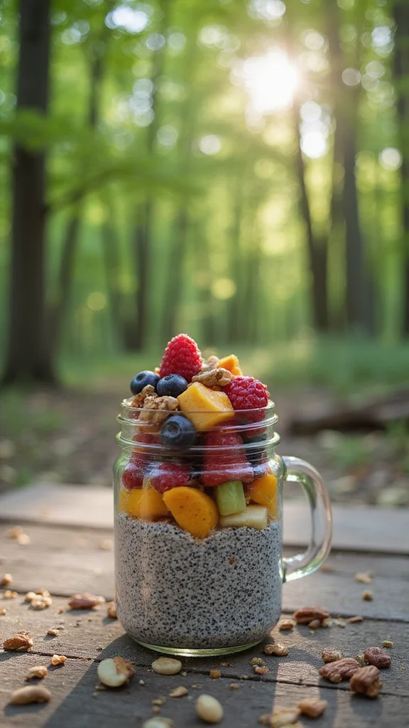 20 Easy Camping Breakfast Ideas That Require No Refrigeration - 9. Chia Seed Pudding 1