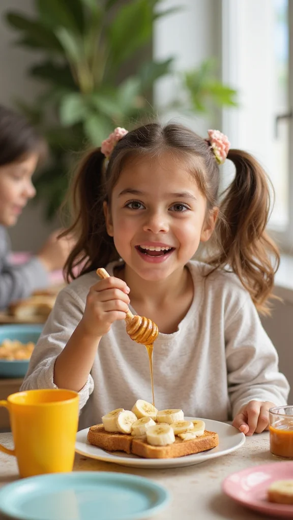 20 Fun Breakfast Ideas for Kids That Make Every Morning Exciting - 19. Peanut Butter Banana Toast 1
