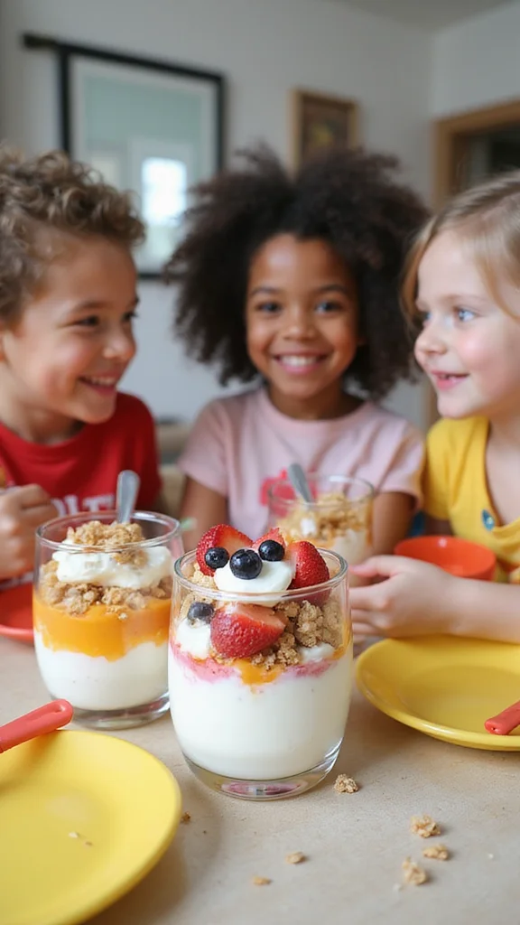 20 Fun Breakfast Ideas for Kids That Make Every Morning Exciting - 6. Yogurt Parfaits 1