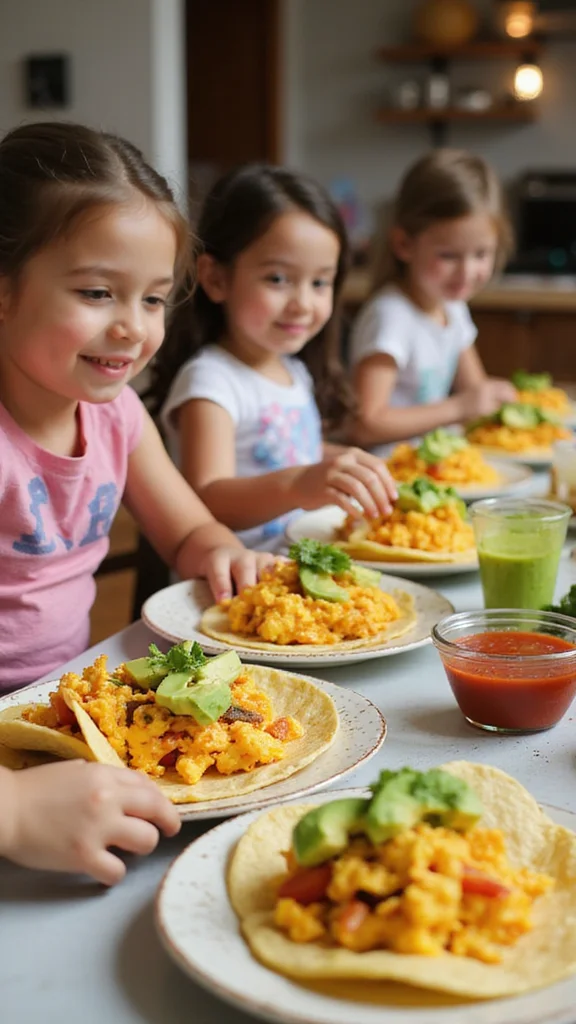 20 Fun Breakfast Ideas for Kids That Make Every Morning Exciting - 8. Breakfast Tacos 1