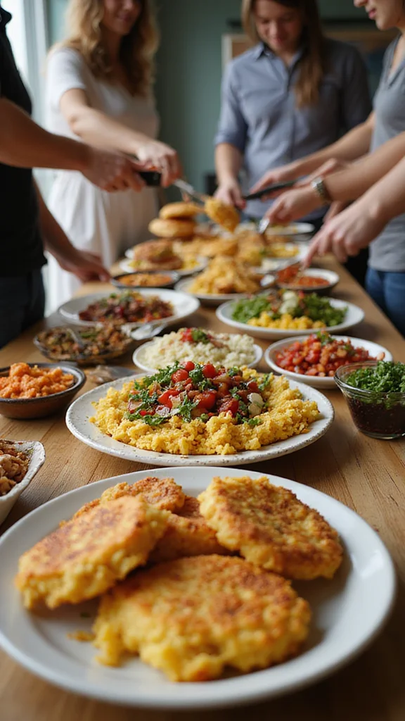 20 Impressive Breakfast Buffet Ideas for Your Next Brunch Party - 14. Hash Brown Bar 1