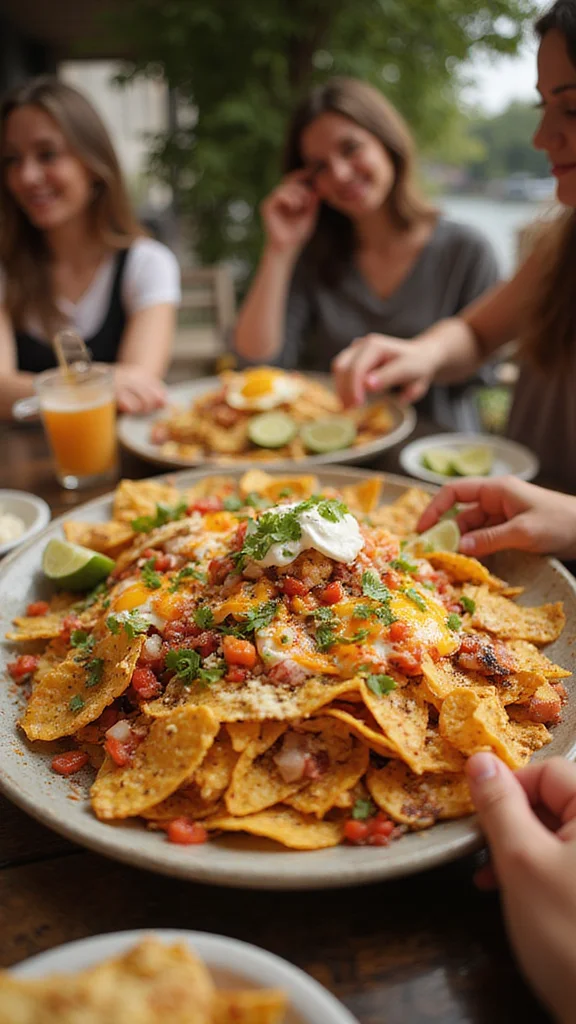 20 Impressive Breakfast Buffet Ideas for Your Next Brunch Party - 15. Breakfast Nachos 1