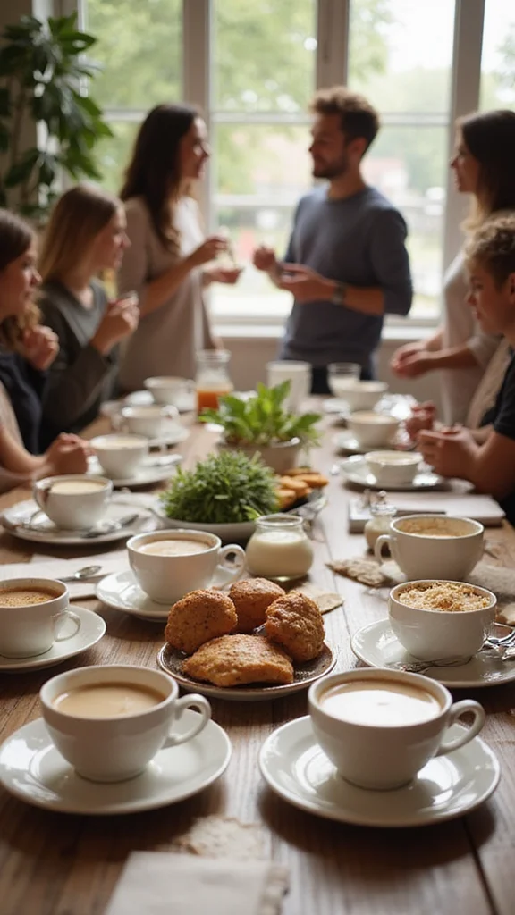 20 Impressive Breakfast Buffet Ideas for Your Next Brunch Party - 18. Tea and Coffee Station 1