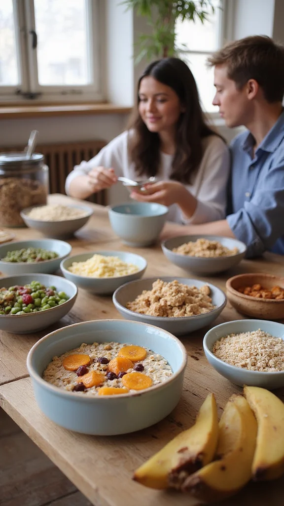 20 Impressive Breakfast Buffet Ideas for Your Next Brunch Party - 8. Oatmeal Bar 1