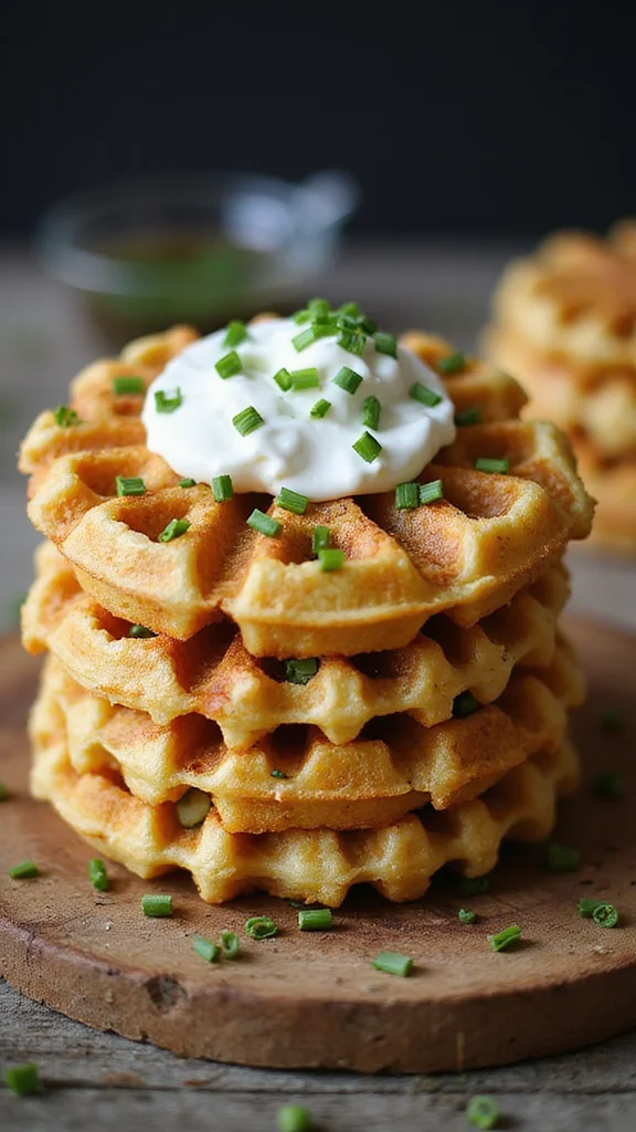 10 Creative Breakfast Potato Recipes That Go Way Beyond Basic Hash Browns - 5. Potato Waffles 1