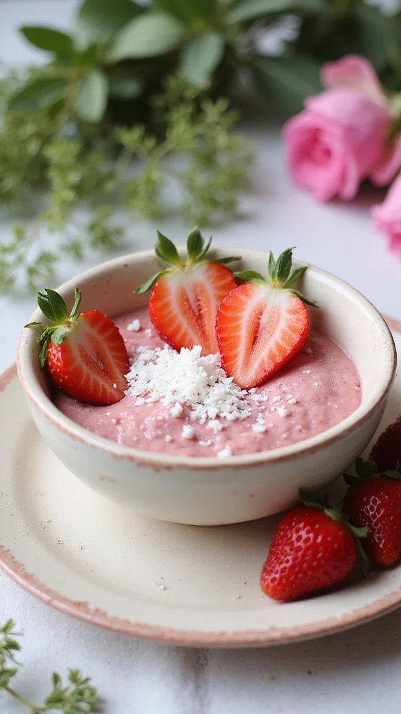 10 Elegant Strawberry Breakfast Recipes Perfect for a Spring Brunch - 5. Strawberry Chia Pudding 1