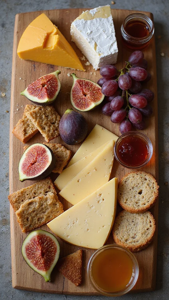 10 Mini Breakfast Grazing Board Ideas Perfect for Smaller Gatherings - 10. Minimalist Breakfast Board 1