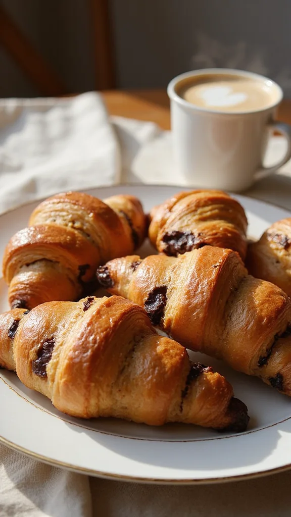 10 Seasonal Breakfast Brunch Ideas Perfect for Every Time of Year - 10. Decadent Chocolate Croissants 1
