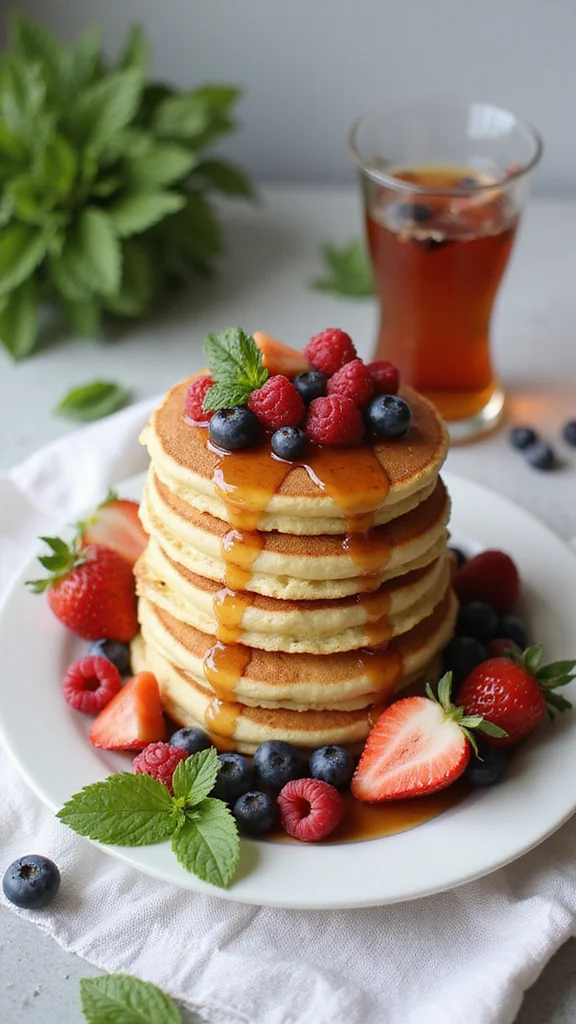 10 Seasonal Breakfast Brunch Ideas Perfect for Every Time of Year - 2. Summer Berry Pancakes 1
