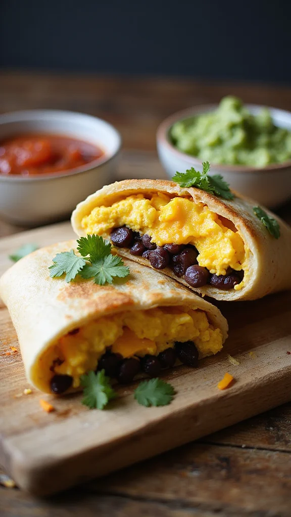 10 Sweet and Savory Potluck Breakfast Ideas to Please Every Guest - 4. Breakfast Burritos 1
