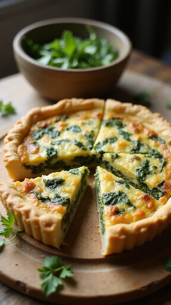 10 Sweet and Savory Potluck Breakfast Ideas to Please Every Guest - 6. Savory Quiche Slices 1
