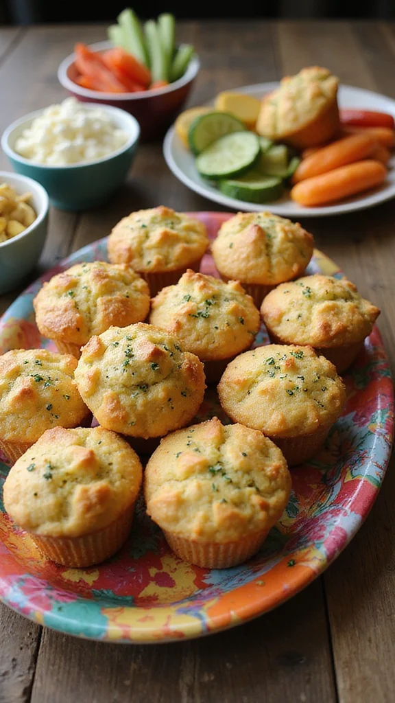 10 Sweet and Savory Potluck Breakfast Ideas to Please Every Guest - 8. Savory Muffins 1