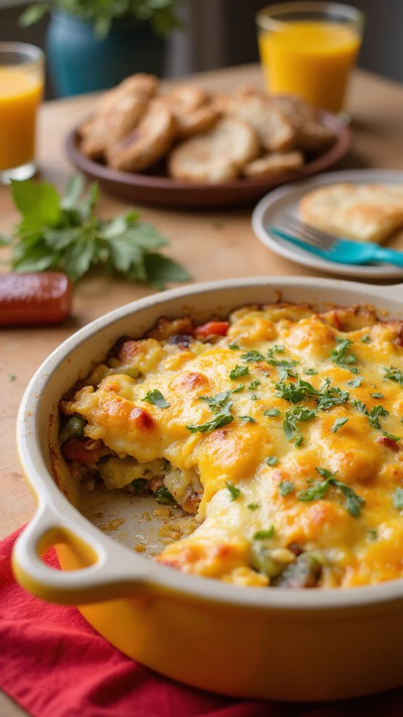 12 Crowd-Pleasing Potluck Breakfast Ideas for Any Occasion - 1. Savory Breakfast Casserole 1