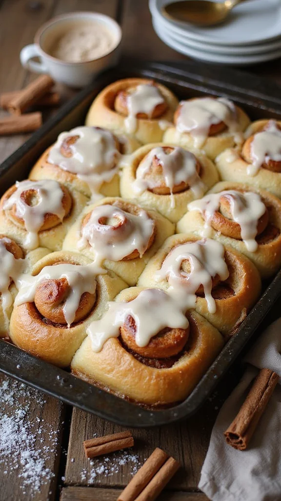 12 Crowd-Pleasing Potluck Breakfast Ideas for Any Occasion - 9. Sweet Cinnamon Rolls 1