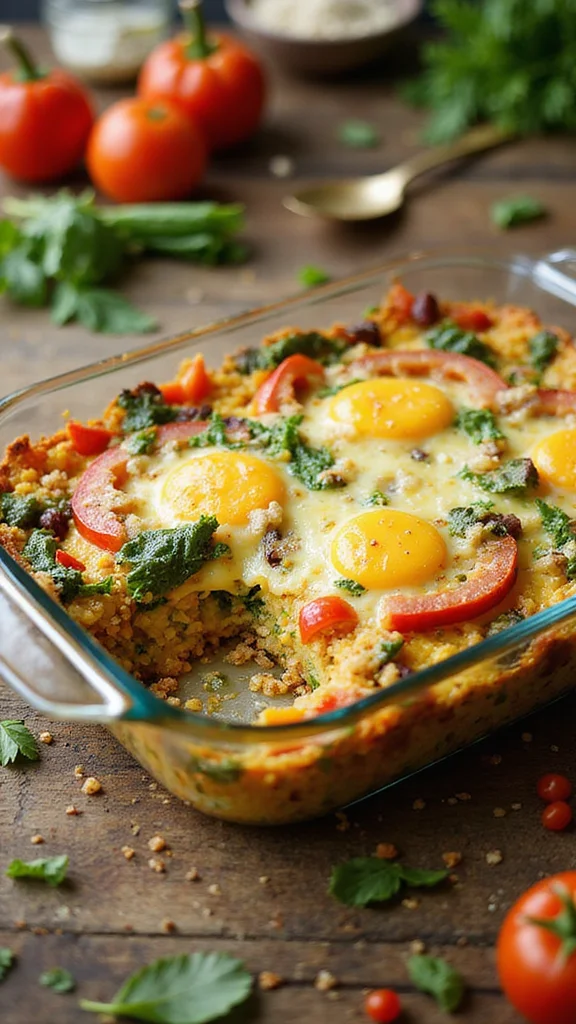 12 Healthy Breakfast Casserole Ideas That Never Sacrifice on Flavor - 2. Hearty Veggie and Quinoa Bake 1