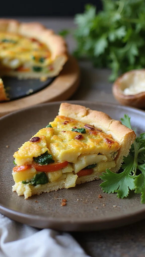 12 Healthy Breakfast Potato Recipes That Are Still Incredibly Delicious - 11. Potato and Veggie Quiche 1