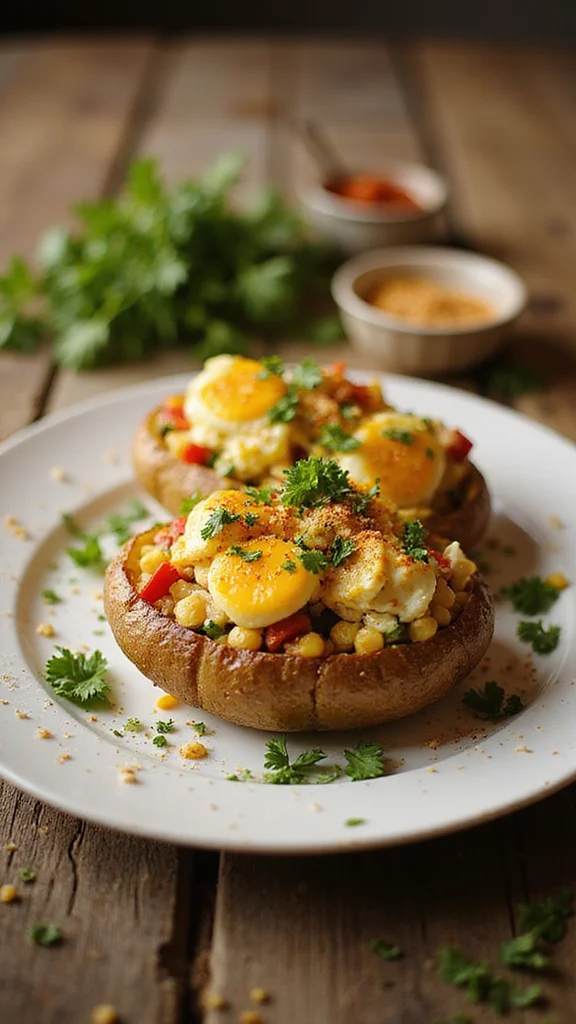 12 Healthy Breakfast Potato Recipes That Are Still Incredibly Delicious - 12. Baked Breakfast Potato Boats 1