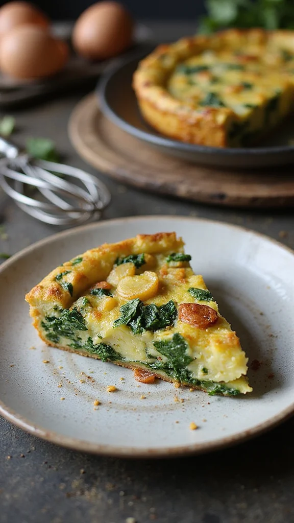 12 Healthy Breakfast Potato Recipes That Are Still Incredibly Delicious - 3. Savory Potato and Spinach Frittata 1