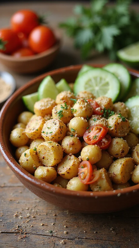 12 Healthy Breakfast Potato Recipes That Are Still Incredibly Delicious - 5. Mediterranean Potato and Chickpea Bowl 1