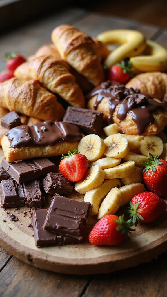 12 Seasonal Breakfast Grazing Board Ideas for Every Special Occasion - 11. Indulgent Chocolate Board 1