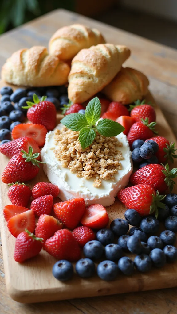 12 Seasonal Breakfast Grazing Board Ideas for Every Special Occasion - 2. Summer Berry Bliss Board 1
