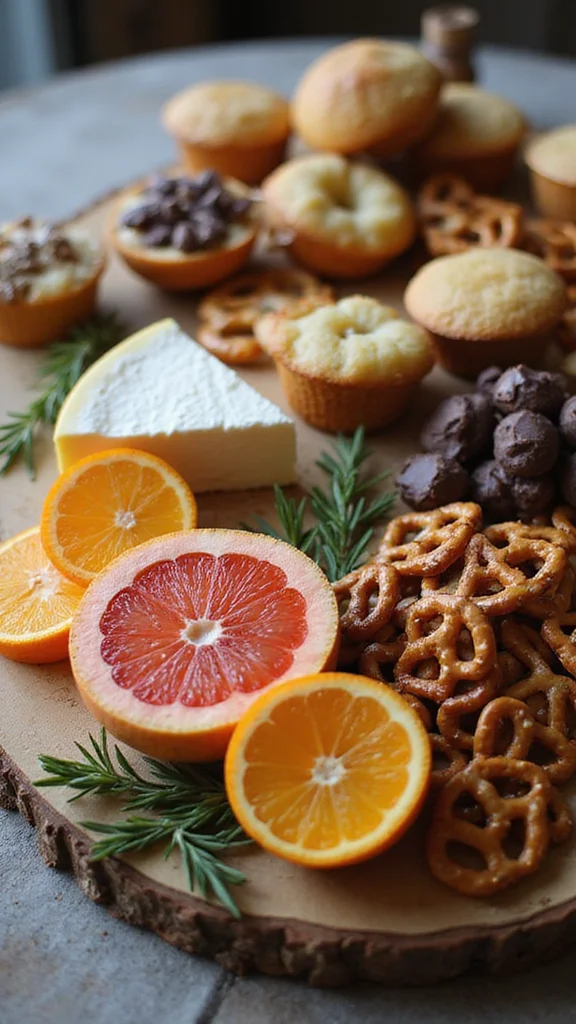 12 Seasonal Breakfast Grazing Board Ideas for Every Special Occasion - 4. Winter Wonderland Board 1