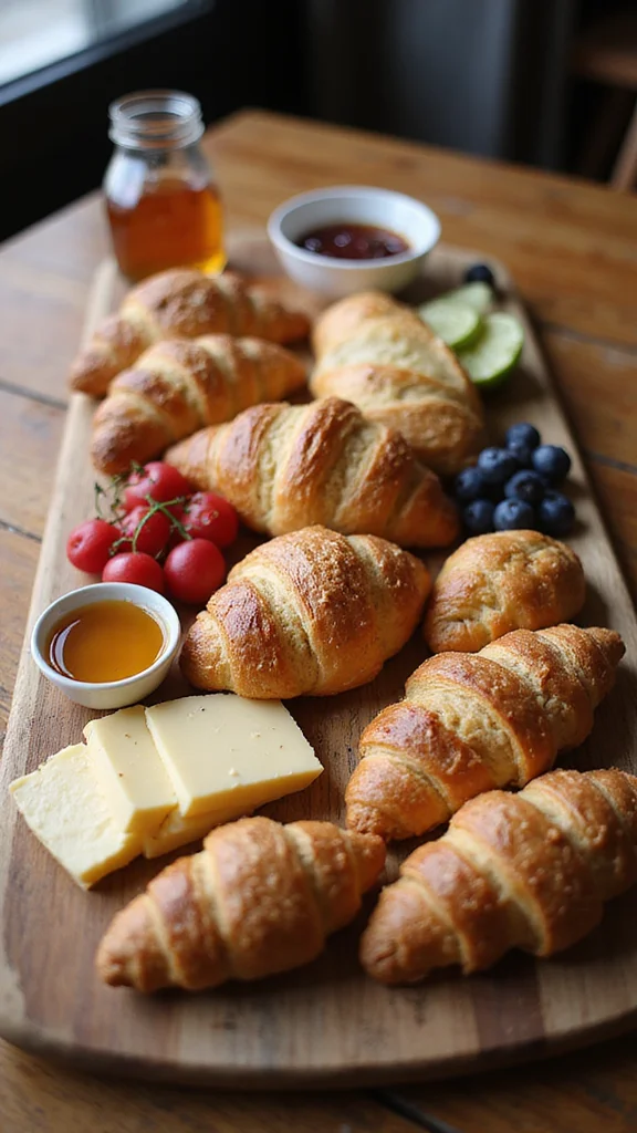 12 Seasonal Breakfast Grazing Board Ideas for Every Special Occasion - 8. Classic Continental Board 1