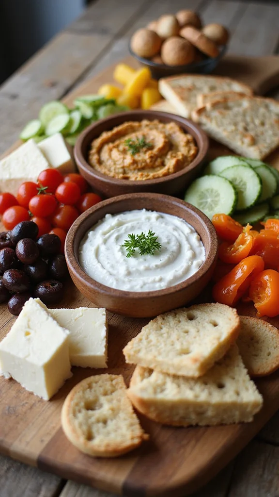 12 Seasonal Breakfast Grazing Board Ideas for Every Special Occasion - 9. Mediterranean Bliss Board 1