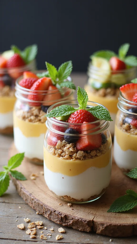 15 Beautiful Breakfast Grazing Board Ideas for Your Next Brunch - 5. Brunch in a Jar 1