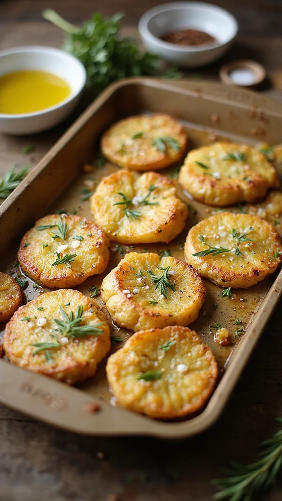 15 Crispy Breakfast Potato Recipes You'll Want to Make Every Weekend - 3. Crispy Smashed Potatoes 1