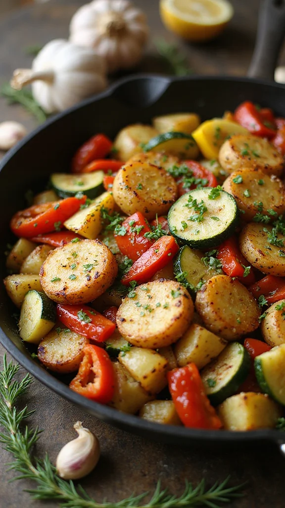 15 Crispy Breakfast Potato Recipes You'll Want to Make Every Weekend - 4. Herb-Infused Breakfast Skillet 1