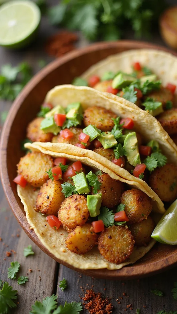 15 Crispy Breakfast Potato Recipes You'll Want to Make Every Weekend - 9. Crispy Potato Tacos 1