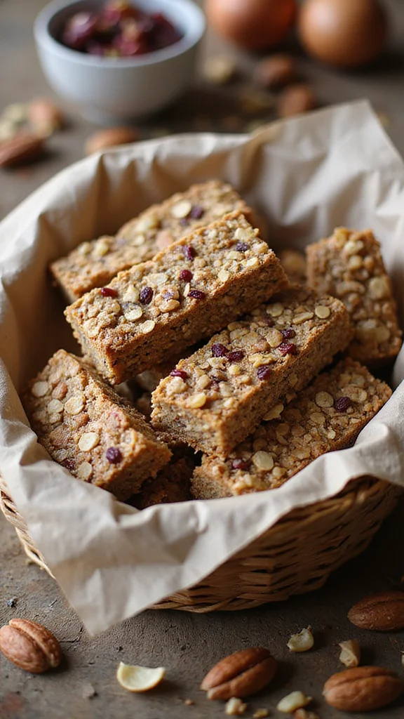 15 Easy Breakfast Brunch Ideas for a Crowd That Everyone Will Love - 13. Granola Bars 1