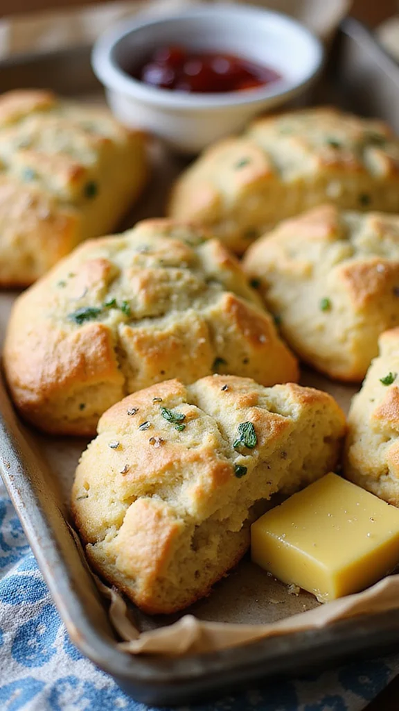 15 Easy Breakfast Brunch Ideas for a Crowd That Everyone Will Love - 6. Savory Scones 1