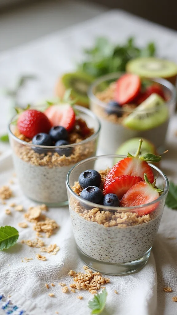 15 Easy Breakfast Brunch Ideas for a Crowd That Everyone Will Love - 8. Chia Seed Pudding 1