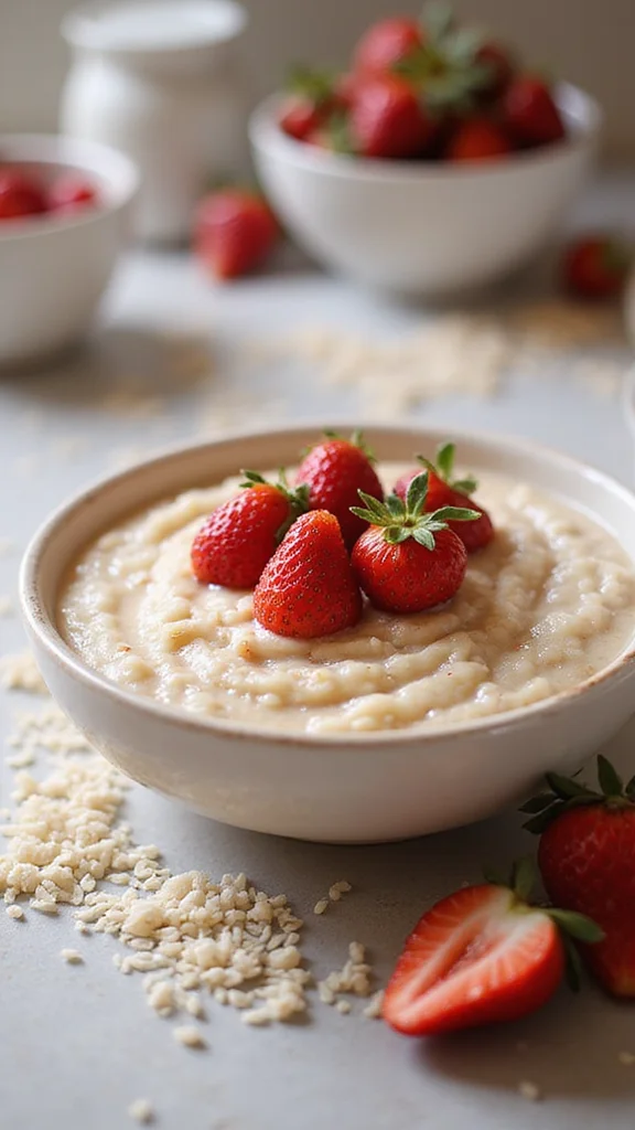 15 Easy Strawberry Breakfast Recipes Kids Will Beg You to Make - 14. Strawberry Rice Pudding 1