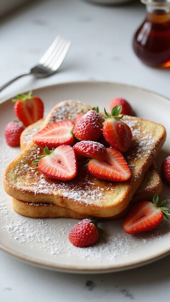 15 Easy Strawberry Breakfast Recipes Kids Will Beg You to Make - 6. Strawberry French Toast 1