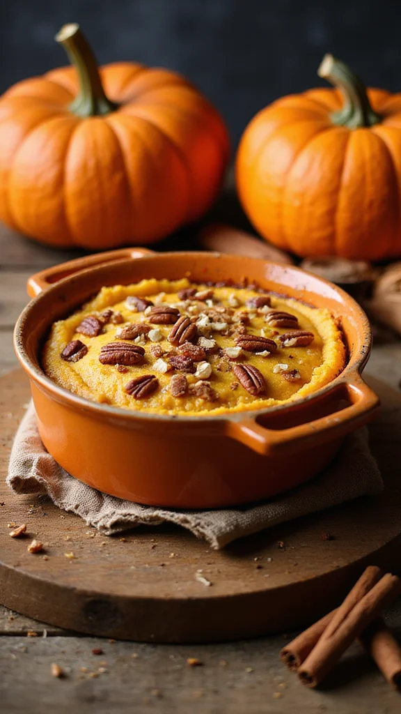 15 Make-Ahead Breakfast Casserole Ideas Perfect for Christmas Morning - 12. Pumpkin Spice Breakfast Casserole 1