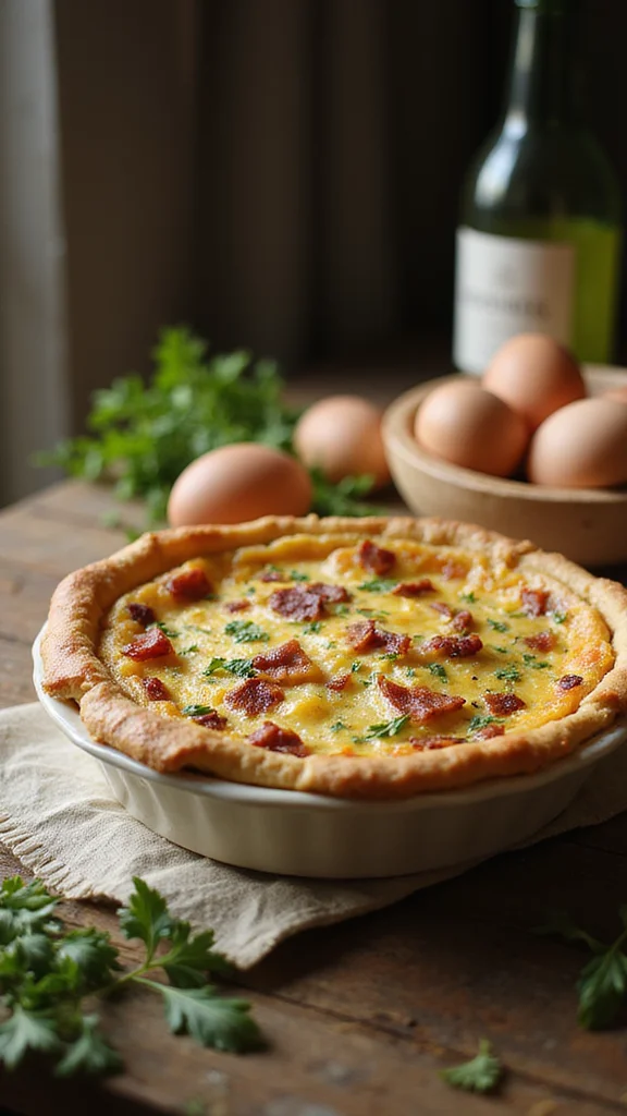 15 Make-Ahead Breakfast Casserole Ideas Perfect for Christmas Morning - 8. Quiche Lorraine 1