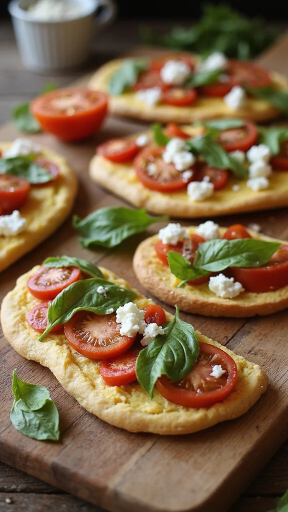 18 Budget-Friendly Breakfast Grazing Board Ideas That Still Wow - 14. Breakfast Flatbread Board 1