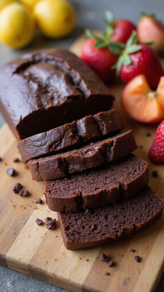 18 Budget-Friendly Breakfast Grazing Board Ideas That Still Wow - 15. Decadent Chocolate Banana Bread 1