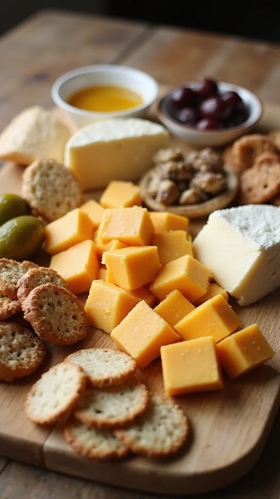 18 Budget-Friendly Breakfast Grazing Board Ideas That Still Wow - 2. Cheesy Delight 1
