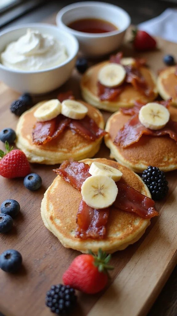 18 Budget-Friendly Breakfast Grazing Board Ideas That Still Wow - 4. Sweet and Savory Combo 1