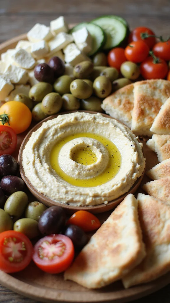18 Budget-Friendly Breakfast Grazing Board Ideas That Still Wow - 4. The Mediterranean Delight 1