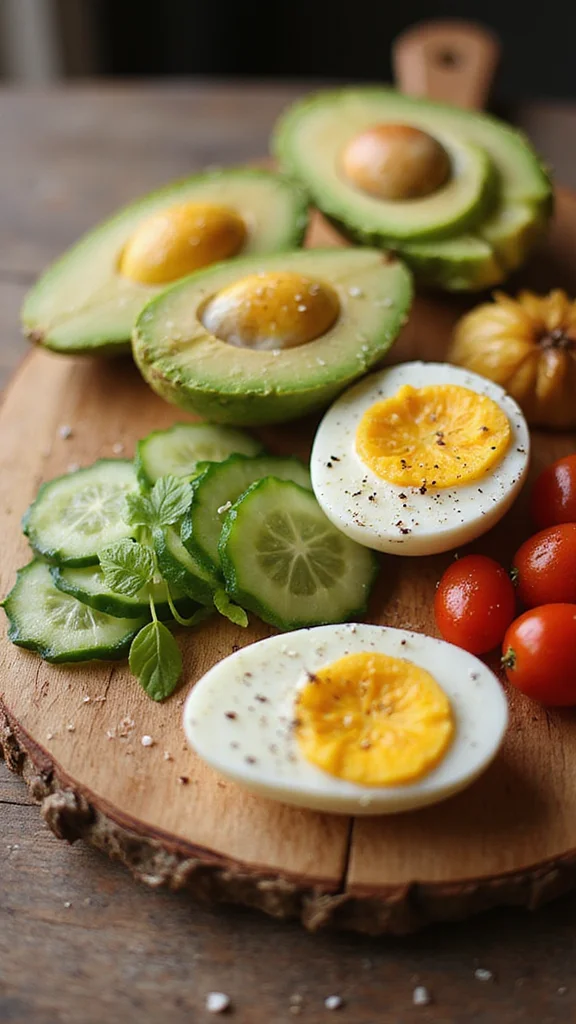 18 Budget-Friendly Breakfast Grazing Board Ideas That Still Wow - 6. Savory Breakfast Spread 1