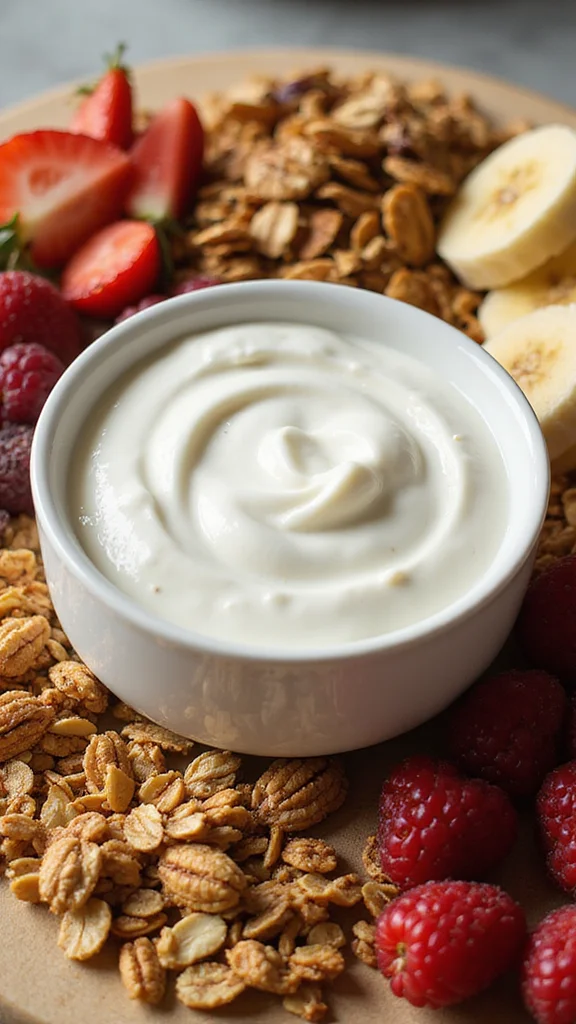 18 Budget-Friendly Breakfast Grazing Board Ideas That Still Wow - 7. Yogurt Parfait Board 1