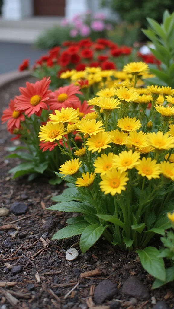18 Flower Bed Border Ideas That Define Your Garden Like a Pro - 14. Simple Mulch Borders 1