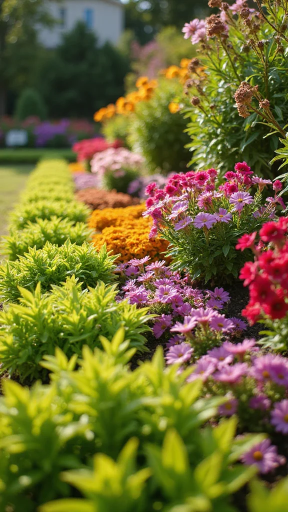 18 Flower Bed Border Ideas That Define Your Garden Like a Pro - 15. Carpet Flower Borders 1